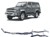 Redback - 4x4 Extreme Duty Twin Exhaust for Toyota 76 Series Landcruiser (03/2007 - 10/2016)