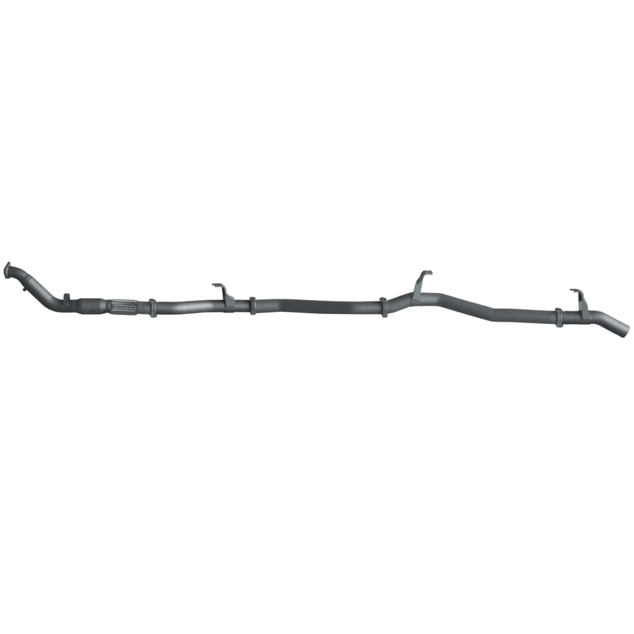 Redback - 4x4 Extreme Duty Exhaust for Toyota Landcruiser 76 Series Wagon with Auxiliary Fuel Tank (01/2007 - 10/2016)