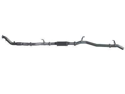 Redback - 4x4 Extreme Duty Exhaust for Toyota Landcruiser 76 Series Wagon with Auxiliary Fuel Tank (01/2007 - 10/2016)