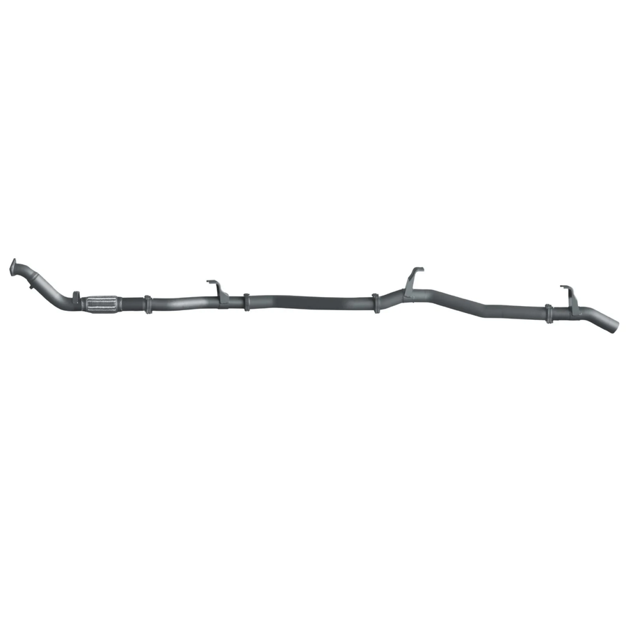 Redback - 4x4 Extreme Duty Exhaust for Toyota Landcruiser 76 Series Wagon with Auxiliary Fuel Tank (01/2007 - 10/2016)