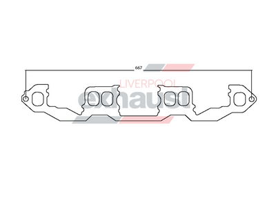 Hurricane - Toyota F 2F 6 Cyl Head Flange