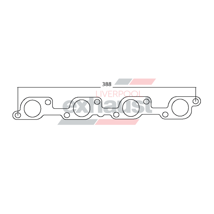 Hurricane - Toyota L - 2L 4 Cyl Head Flange