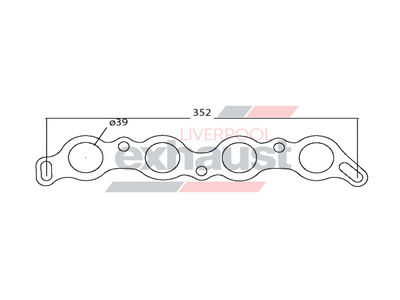 Hurricane - Toyota 4age-20V 4 Cyl Gasket