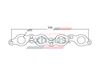 Hurricane - Toyota 4AGE 4 Cyl Head Flange