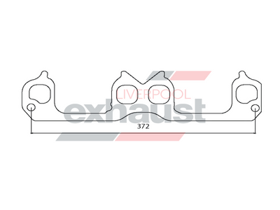 Hurricane - Toyota Y - 4Y 4 Cyl Head Flange