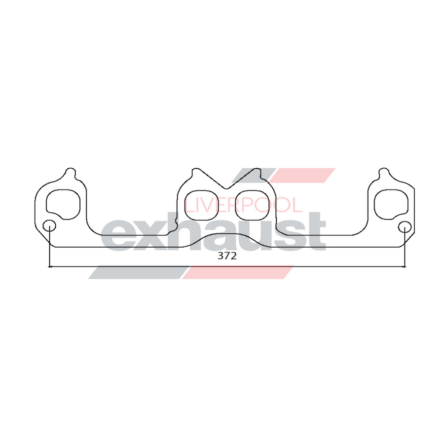 Hurricane - Toyota Y - 4Y 4 Cyl Head Flange