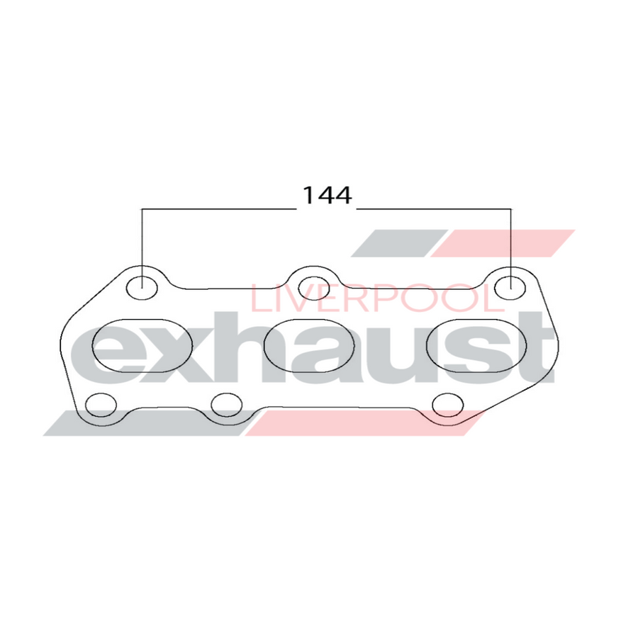 Hurricane - Toyota 1JZ 6 Cyl Head Flange