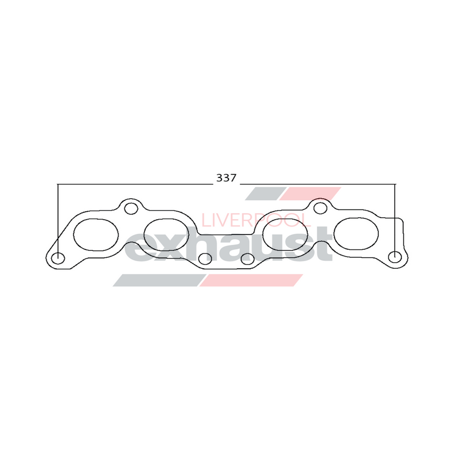 Hurricane - Toyota 3S 5S 4 Cyl Head Flange