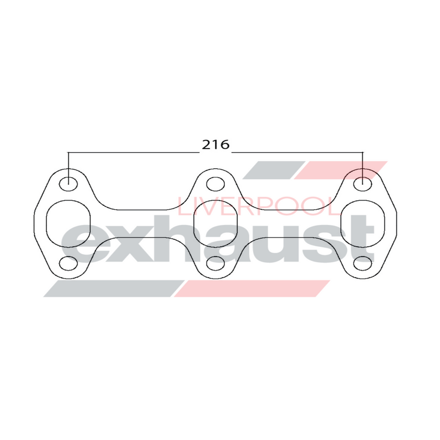 Hurricane - Toyota 3VZ 6 Cyl Header Gasket