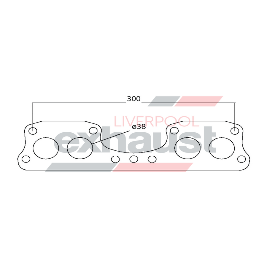 Hurricane - Toyota 21R 22R 4 Cyl Head Flange