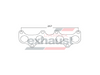 Hurricane - Toyota 4E 5E 4 Cyl Head Flange