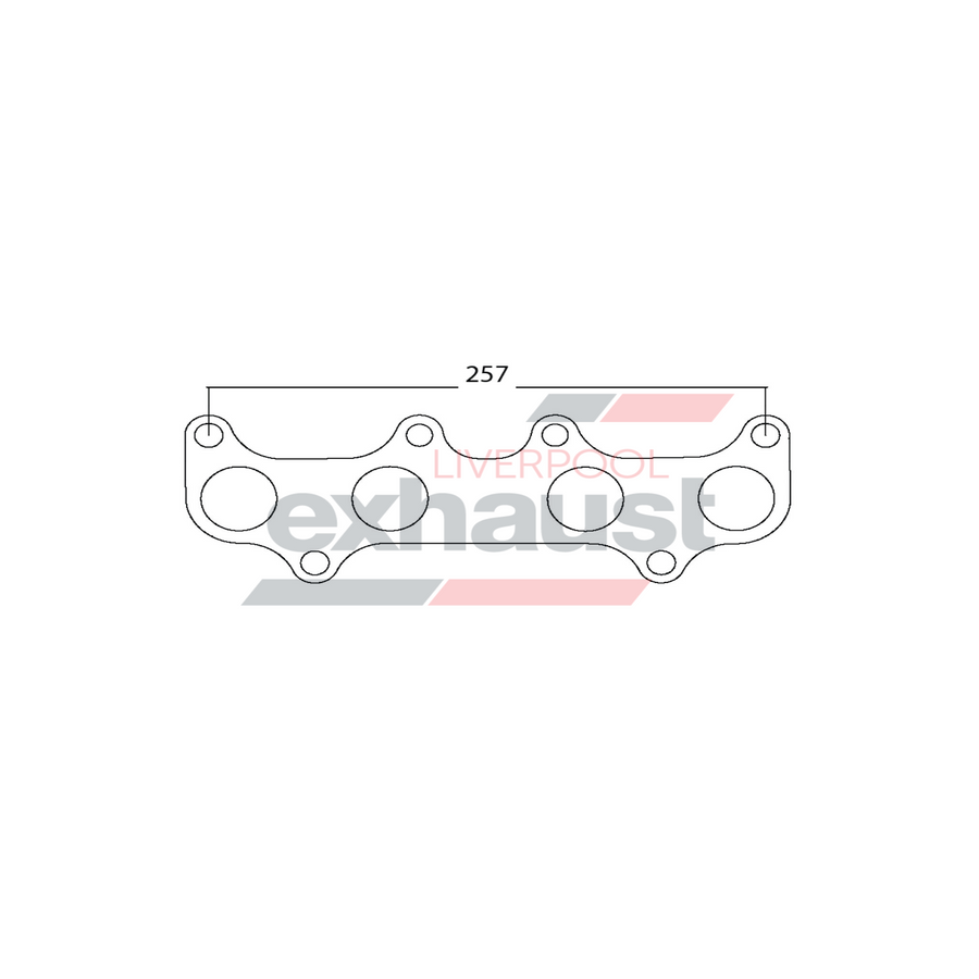 Hurricane - Toyota 4E 5E 4 Cyl Head Flange