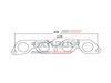 Hurricane - Toyota 4AF 6AF 7AF 4 Cyl Head Flange