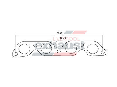 Hurricane - Toyota 4AF 6AF 7AF 4 Cyl Gasket