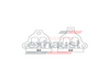 Hurricane - Toyota 2ALC - 4ALC 4 Cyl Head Flange