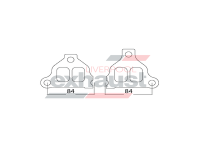 Hurricane - Toyota 2ALC - 4ALC 4 Cyl Head Flange