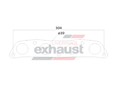 Hurricane - Toyota 1ZZ-FE 4 Cyl Head Flange