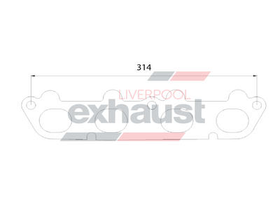 Hurricane - Toyota 2ZZ-GE 4 Cyl Head Flange