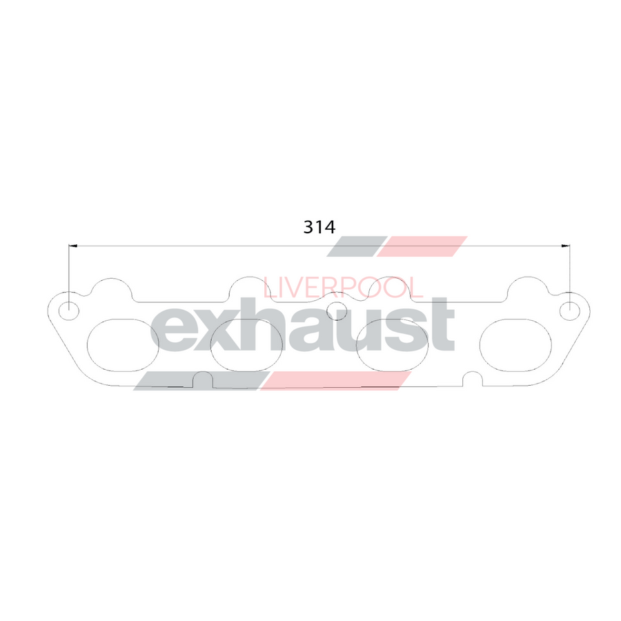 Hurricane - Toyota 2ZZ-GE 4 Cyl Head Flange