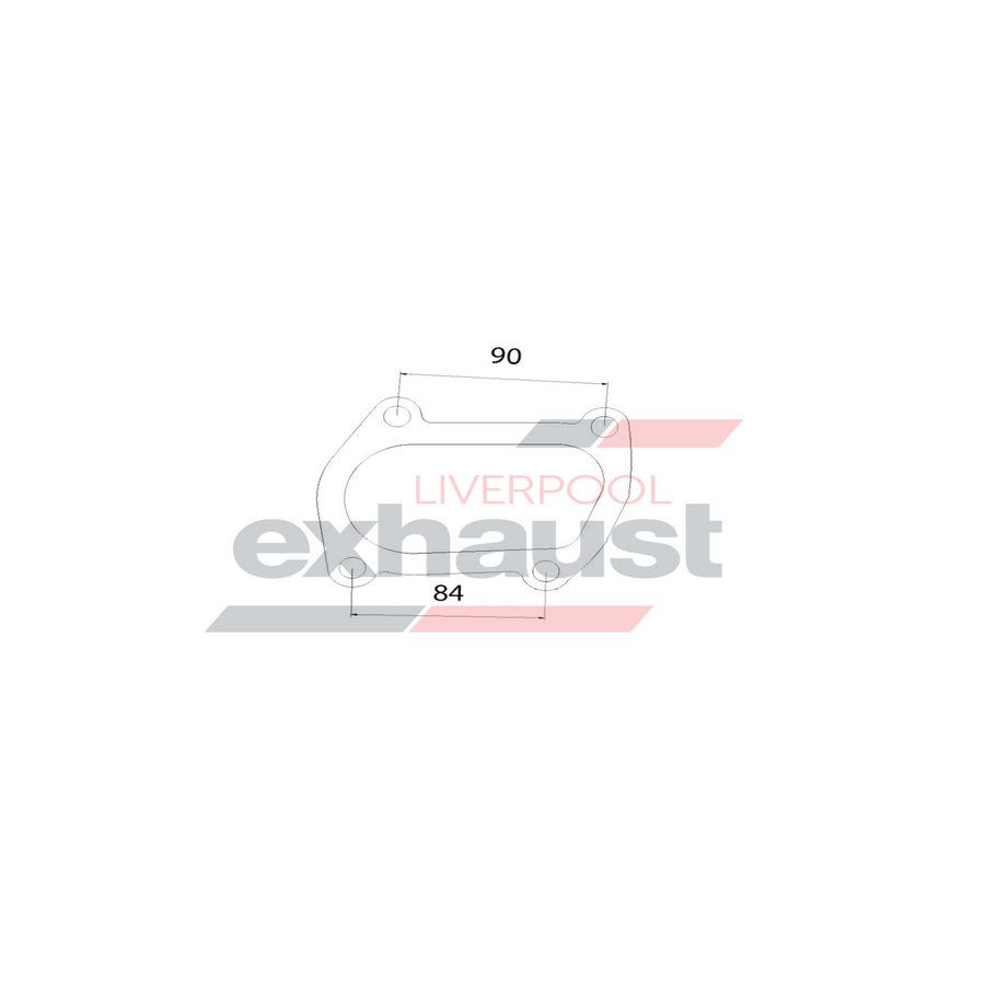 Hurricane - Landcruiser/Celica/Supra Rear Turbo Gasket