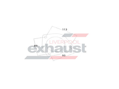 Hurricane - Soarer Oem Dump Pipe Turbo Gasket