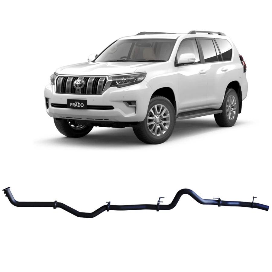 Redback - 4x4 Extreme Duty Exhaust for Toyota Prado 150 Series (08/2015 - on)