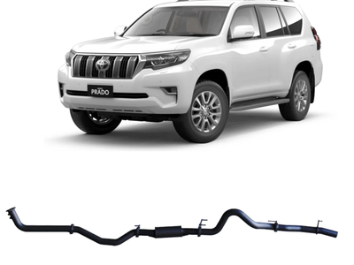 Redback - 4x4 Extreme Duty Exhaust for Toyota Prado 150 Series (08/2015 - on)