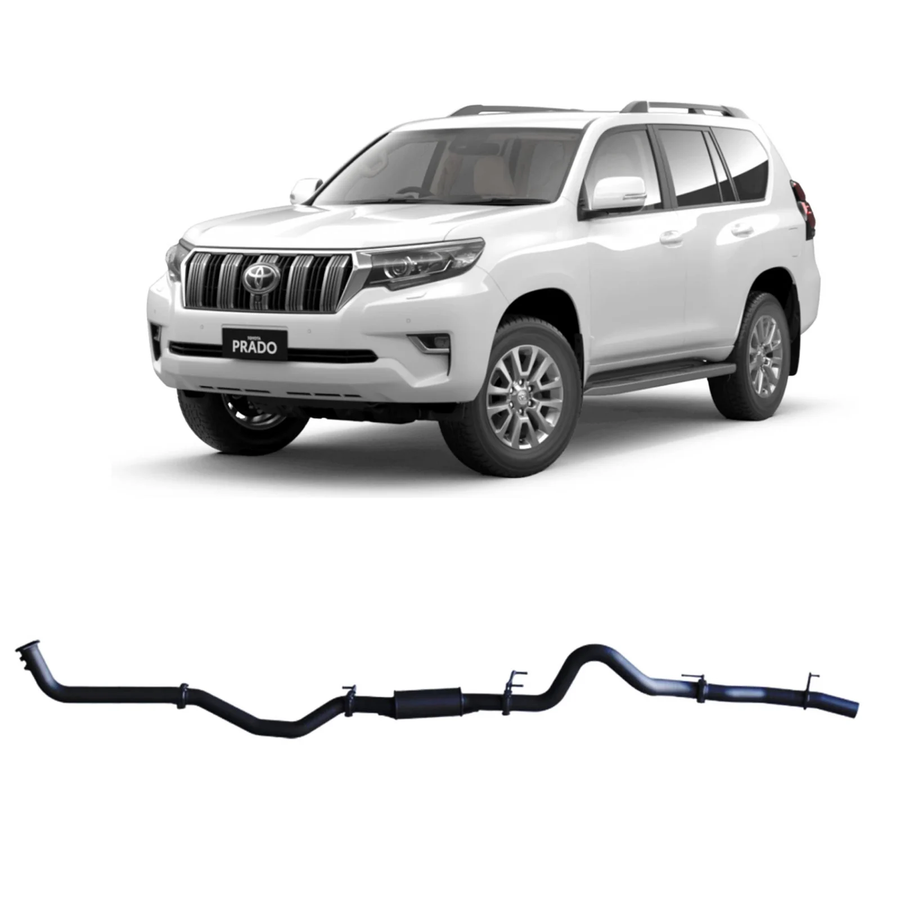 Redback - 4x4 Extreme Duty Exhaust for Toyota Prado 150 Series (08/2015 - on)